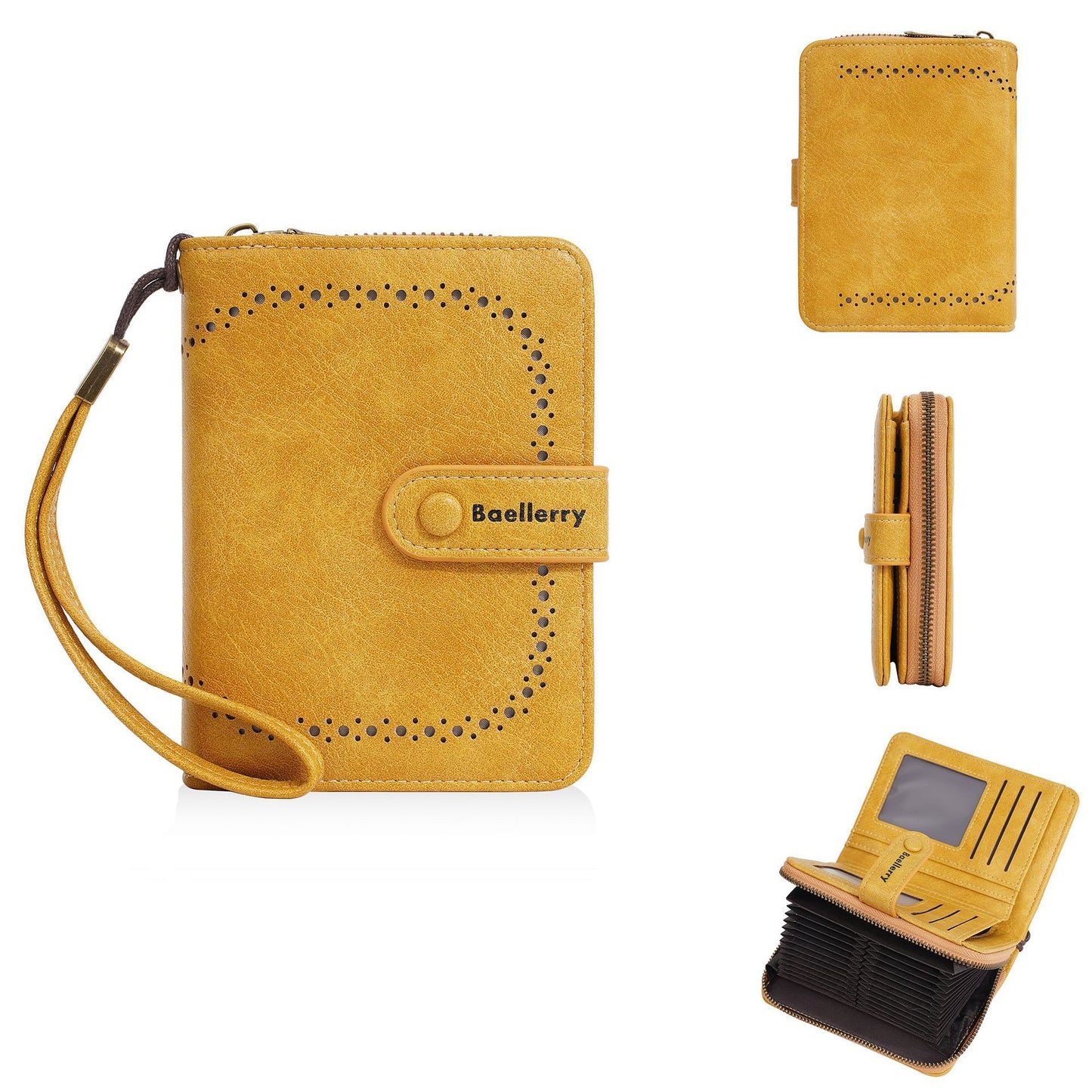 High-end Fashion Zipper Wallet