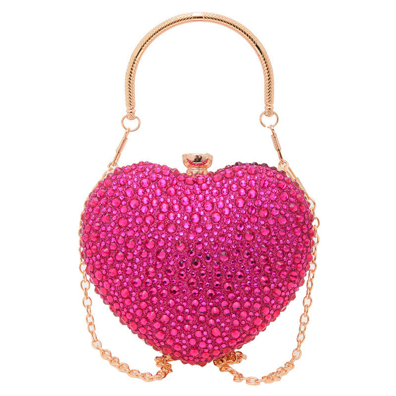 Fashion Chain Diamond-encrusted Handbag