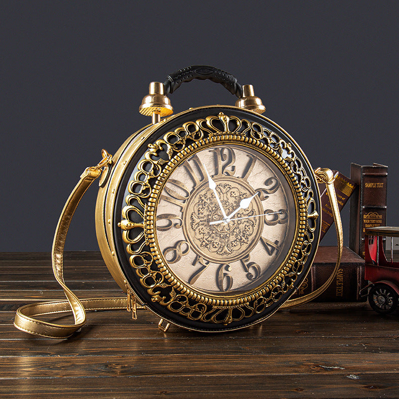 Hand-carrying Clock Style Clutch