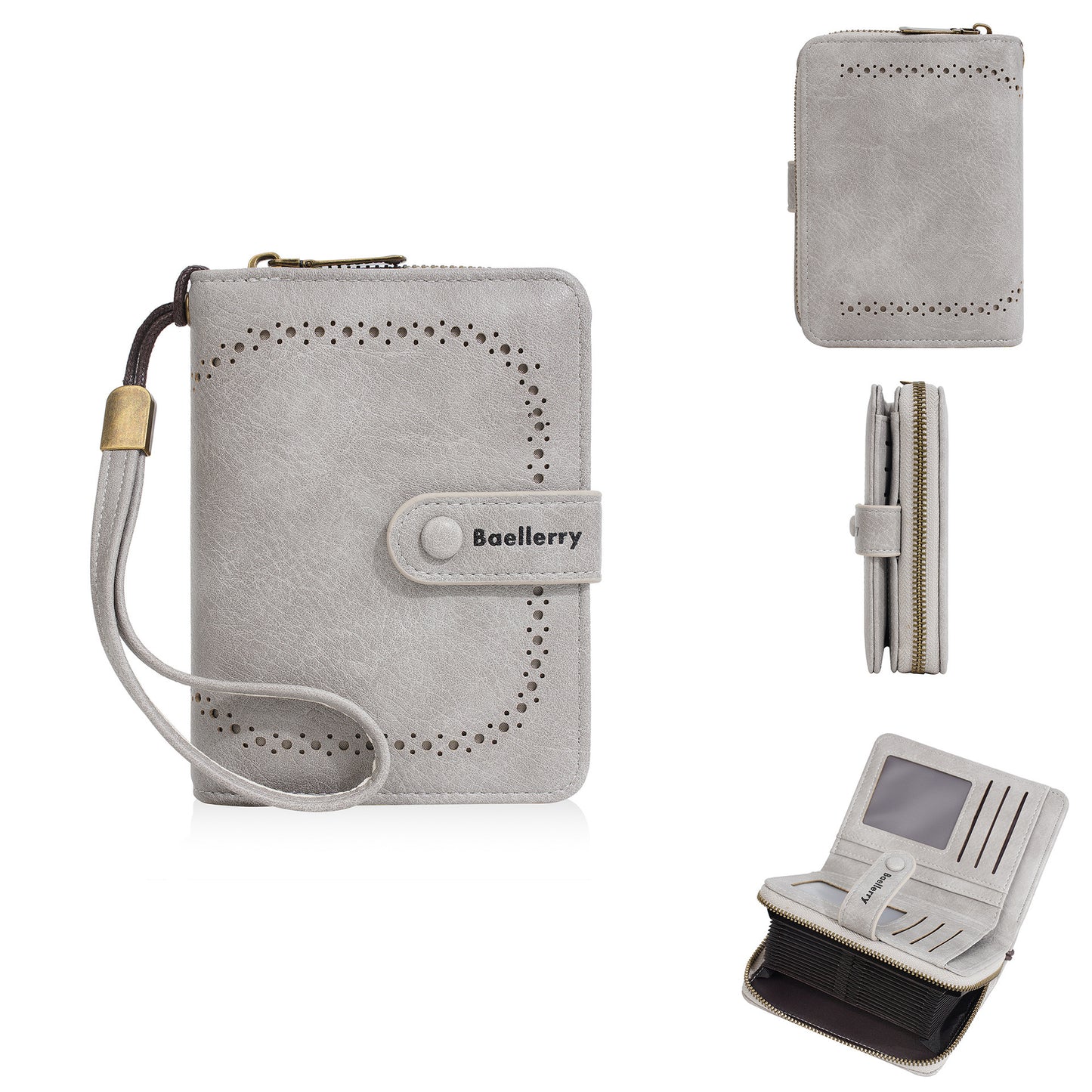 High-end Fashion Zipper Wallet
