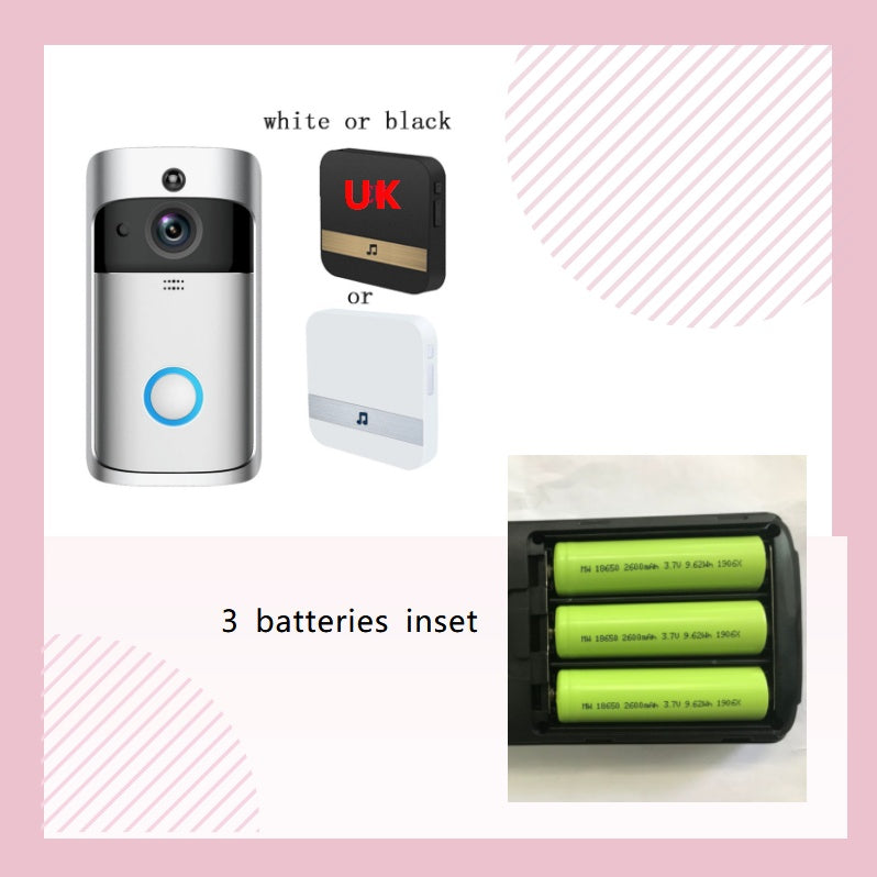 Video Doorbell Smart Wireless