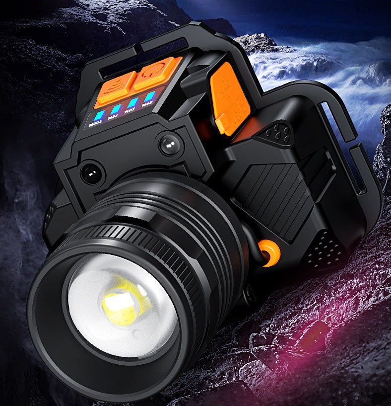 Headlight USB Charging Induction LED Light