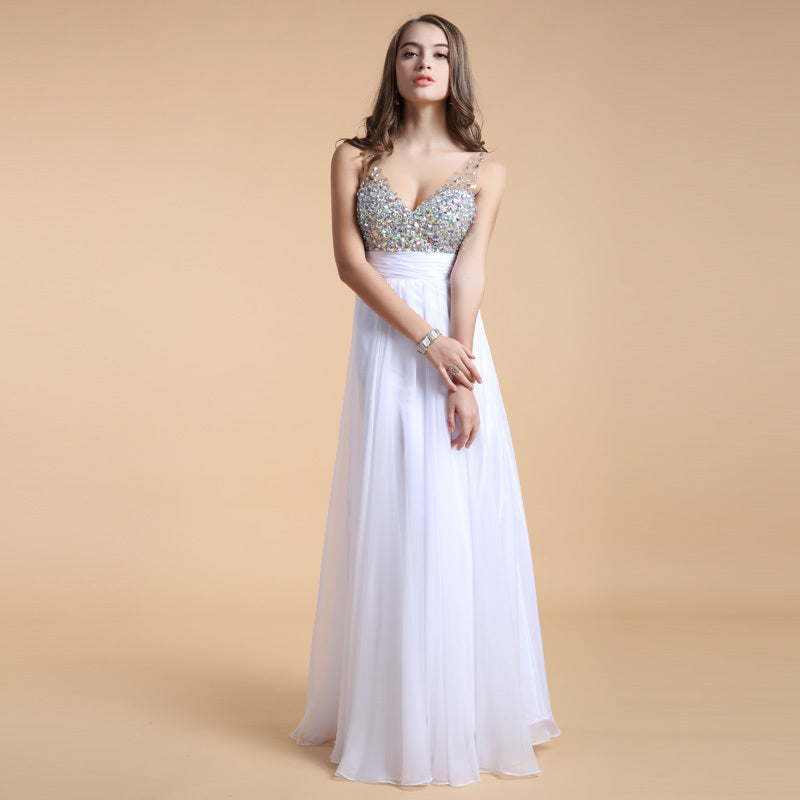 Evening Dress Chiffon Long Skirt
