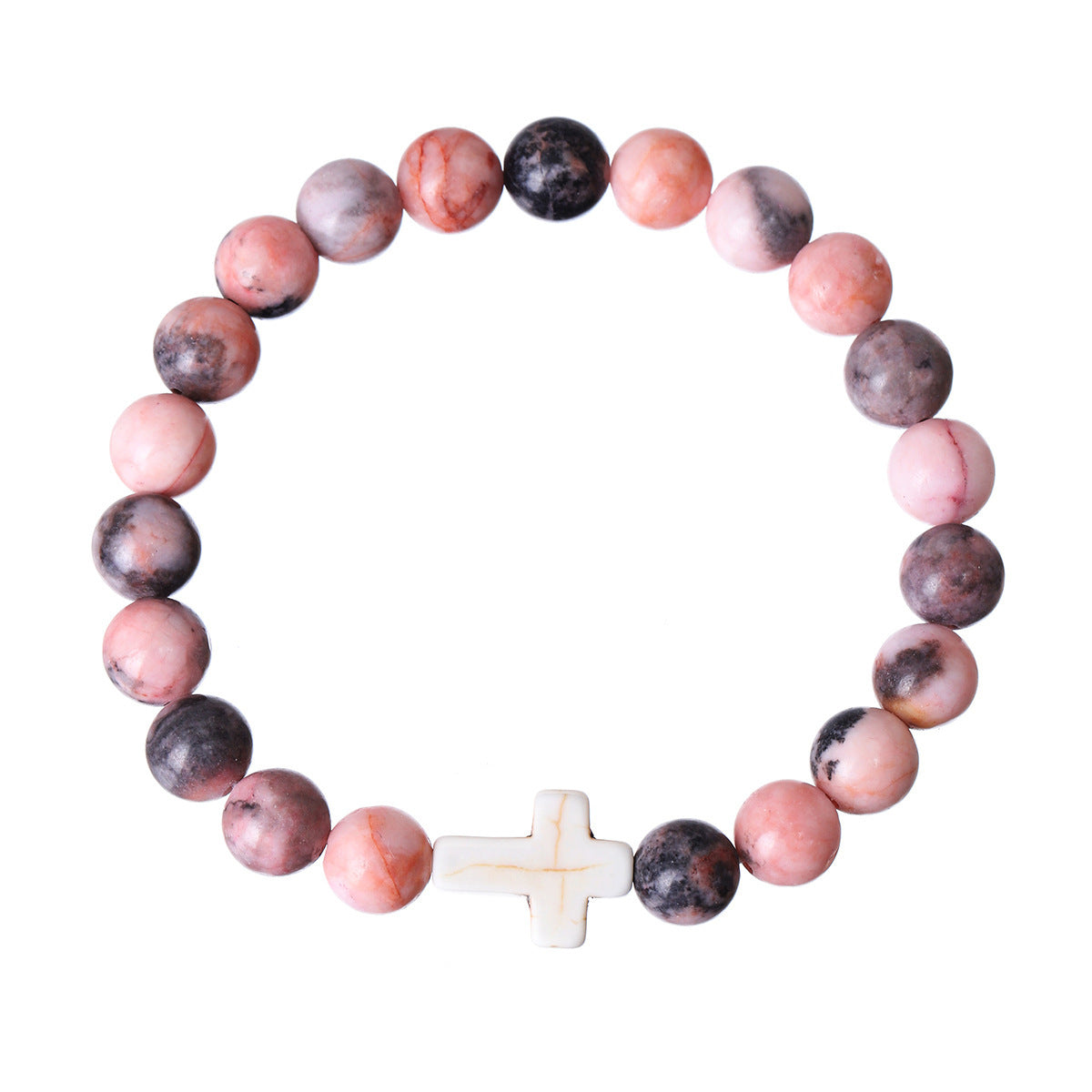 Cross Beaded Bracelet