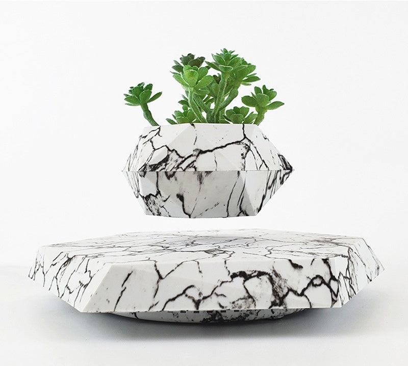 Floating Planter Magnetic Levitation Bonsai Pot