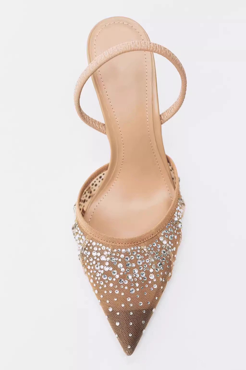 Mesh High Heels