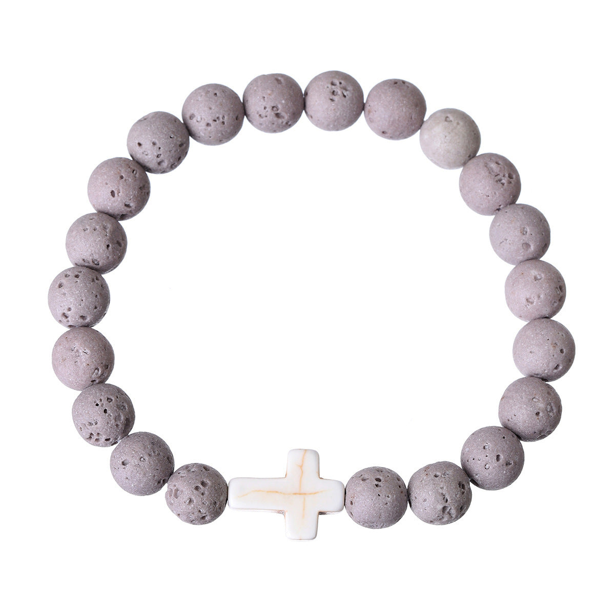 Cross Beaded Bracelet