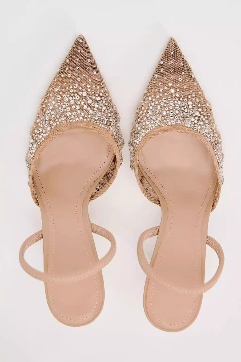 Mesh High Heels