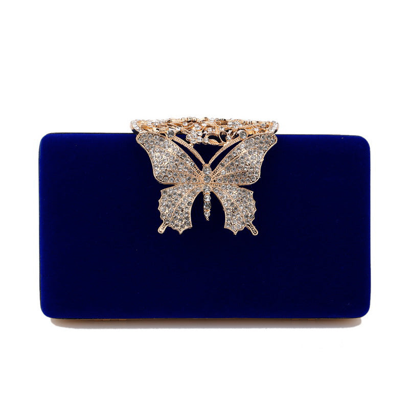 Velvet Clutch Evening Bag