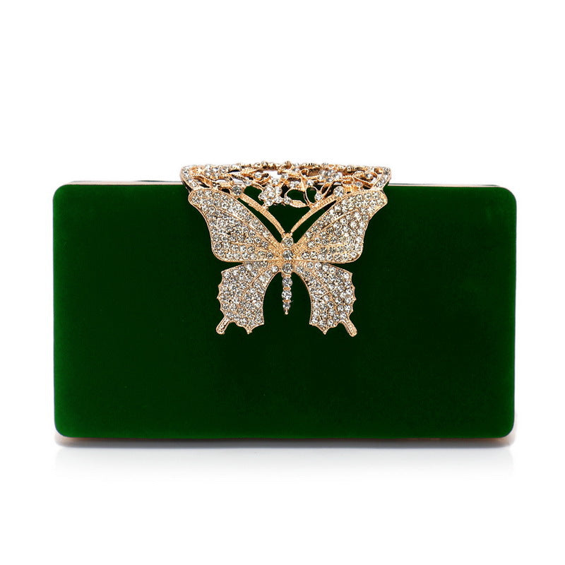 Velvet Clutch Evening Bag