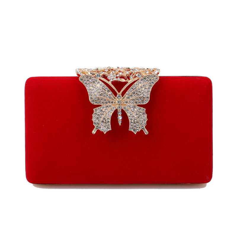 Velvet Clutch Evening Bag