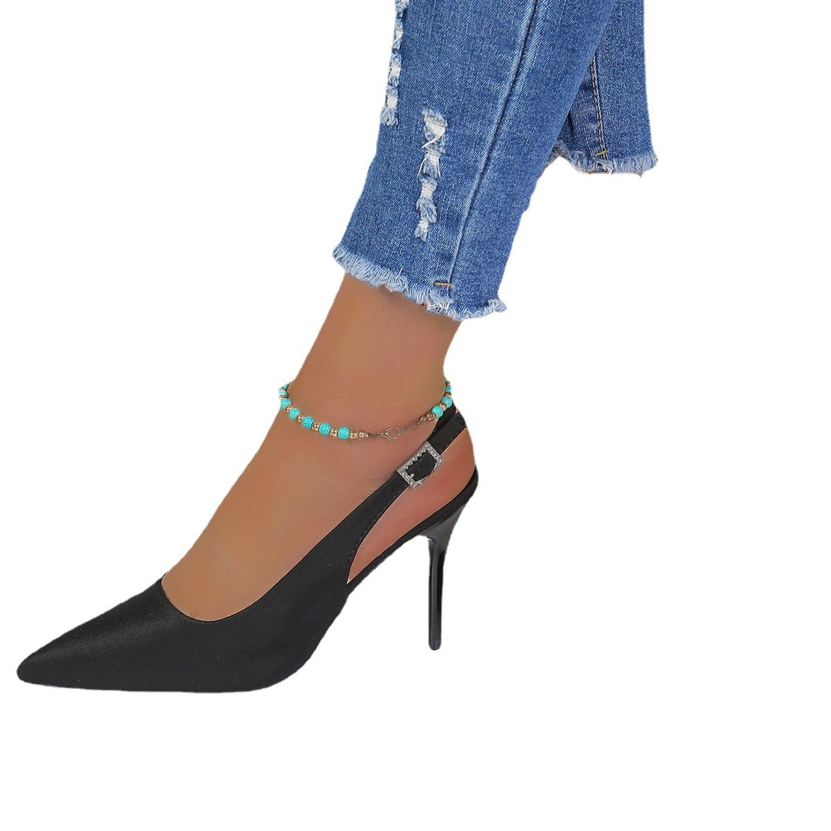 High Heel Sandals Closed Toe
