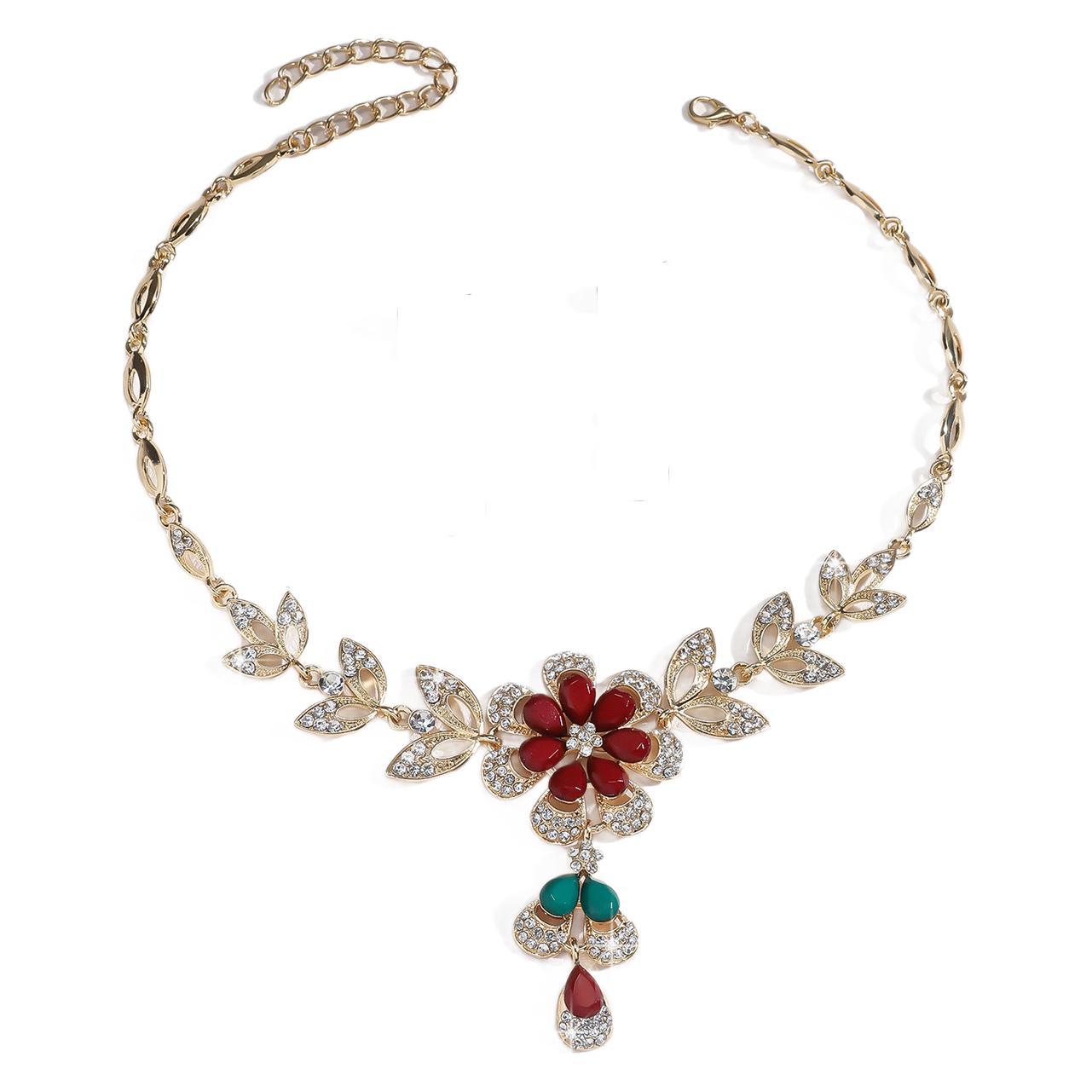 Luxury Fashion Water Drop Flower Set