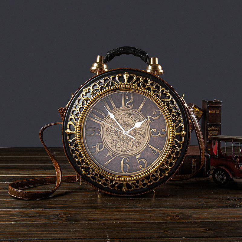 Hand-carrying Clock Style Clutch