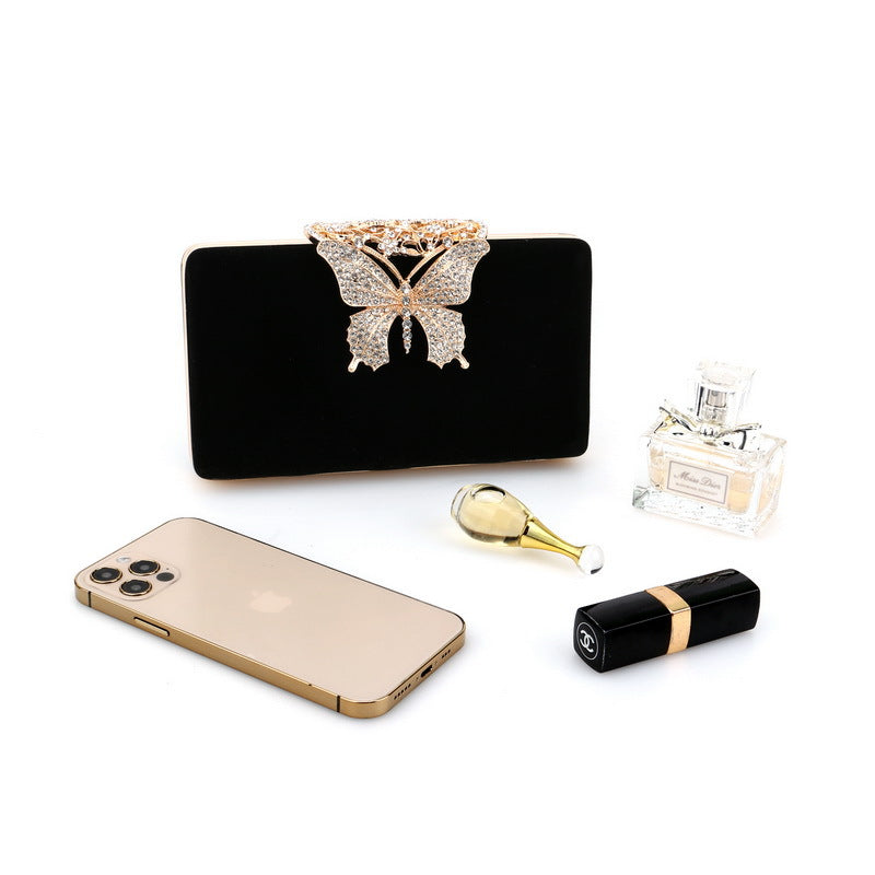 Velvet Clutch Evening Bag