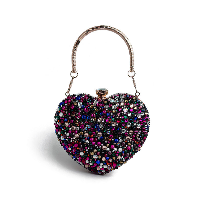 Fashion Chain Diamond-encrusted Handbag