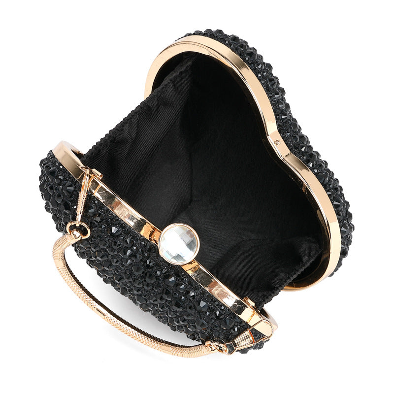 Fashion Chain Diamond-encrusted Handbag
