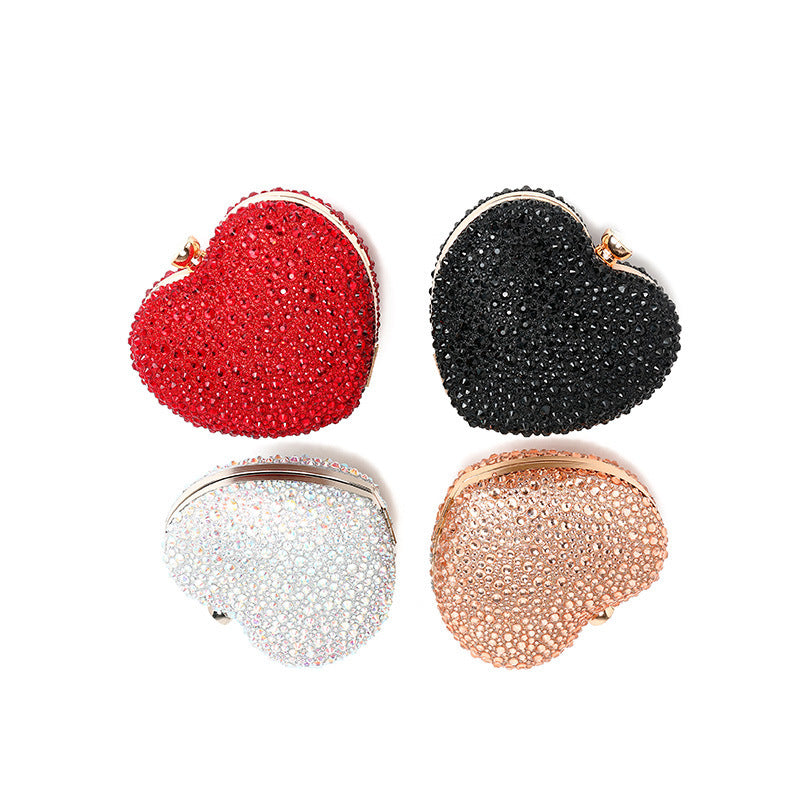Fashion Chain Diamond-encrusted Handbag