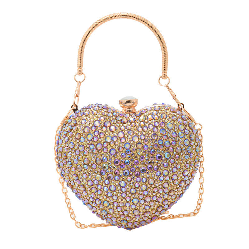 Fashion Chain Diamond-encrusted Handbag