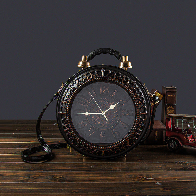 Hand-carrying Clock Style Clutch
