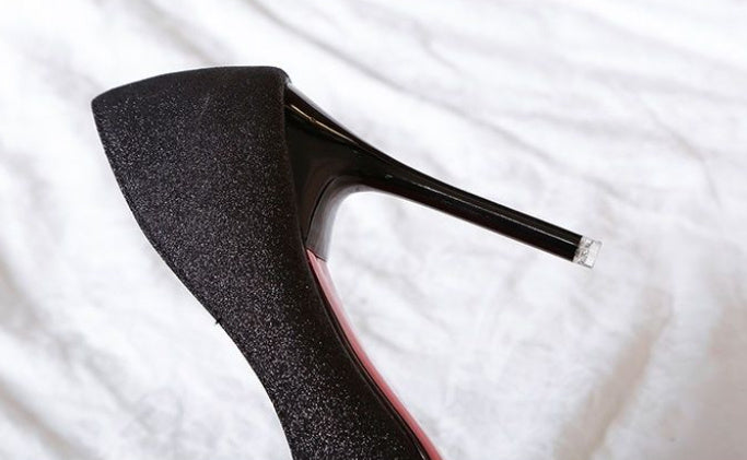 Elegant Glitter Heels