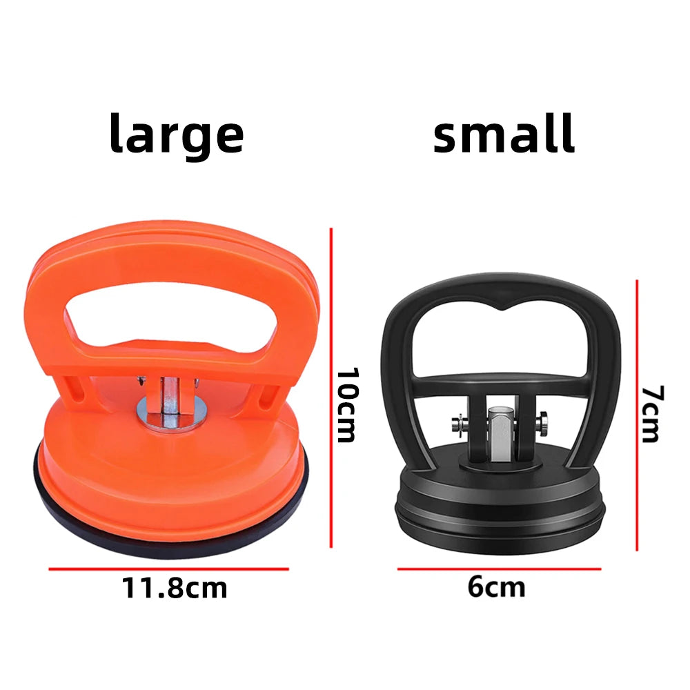 Car dent repair suction cup in large and small sizes for effective vehicle damage removal