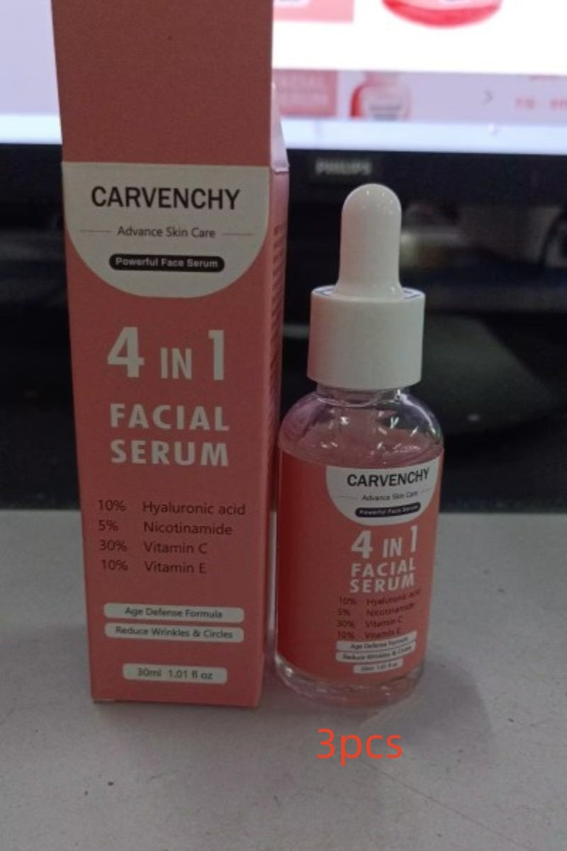 Carvenchy 4 in 1 Facial Serum with Hyaluronic Acid and Vitamin C for Whitening Anti-Wrinkle Serum benefits