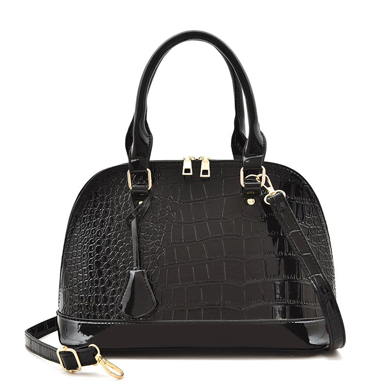 Large Capacity Shiny Shoulder Bag