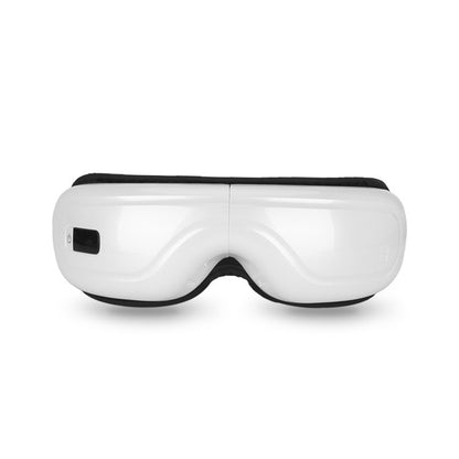 Smart Bluetooth Eye Massager in white design for relaxation and stress relief