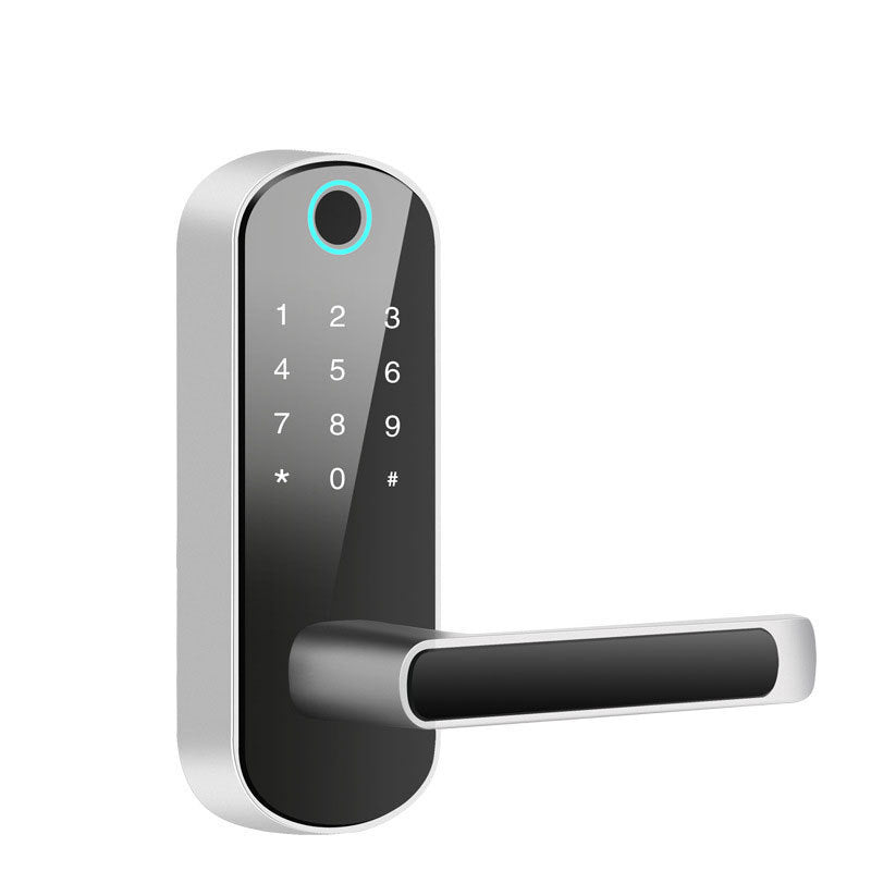 Smart Bluetooth fingerprint lock with keyless entry and touch keypad for secure access